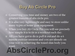 Abs Circle Pro For Weight Loss