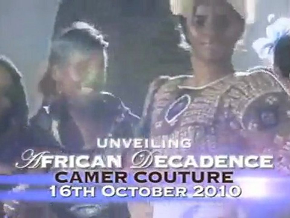 African Decadence by Camer Couture - London 16 October 2010