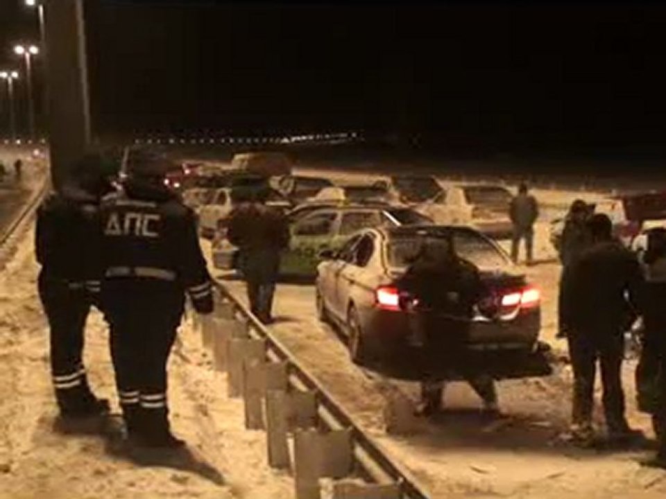 Trafic accident in Petersburg