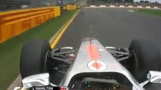 Australia FP2 Lewis Hamilton Onboard