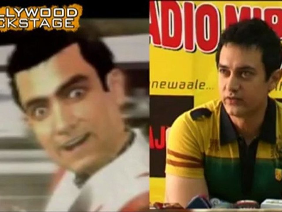 Animated Aamir Khan in Coca-Cola ad