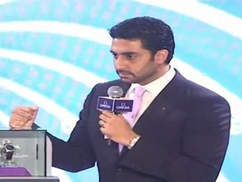 Sexy Sonali Bendre & Abhishek Bachchan At Omega Constellation