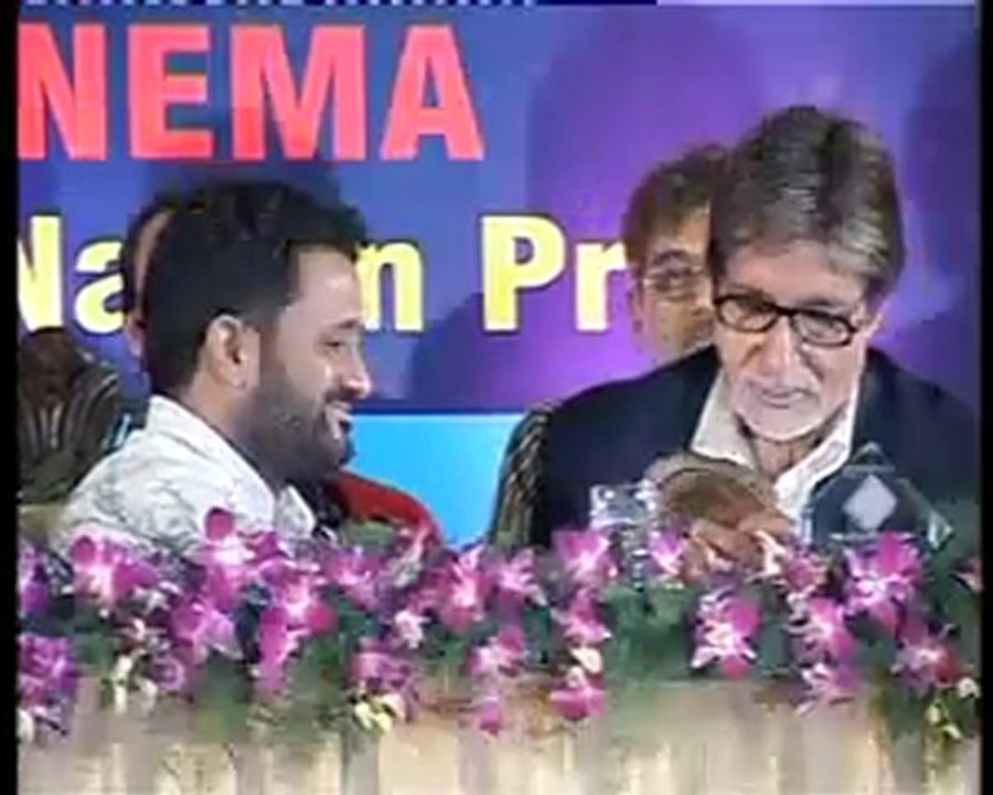 Big B honours Resul Pookutty
