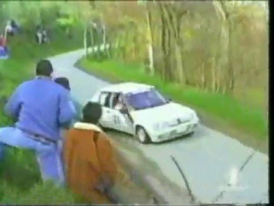 Compilation rally crash 205 _02 Rallye