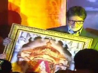 Amitabh Bachchan launches soundtrack of Mee Sindhutai Sapkal