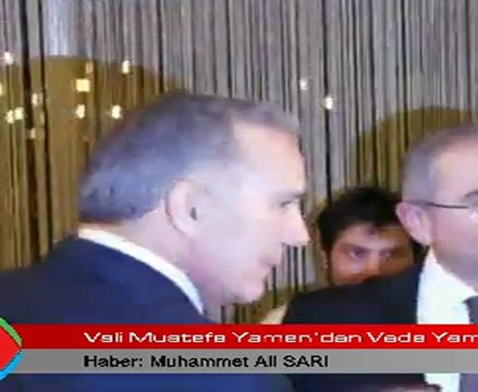 Giresun Valisi Mustafa Yaman'dan Veda Yemeği