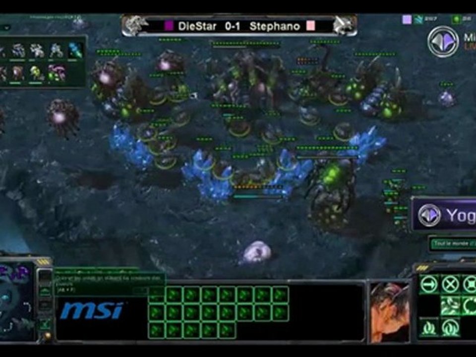 Match SC2 : Stephano (Z) vs  Diestar (T) # 2 (M...