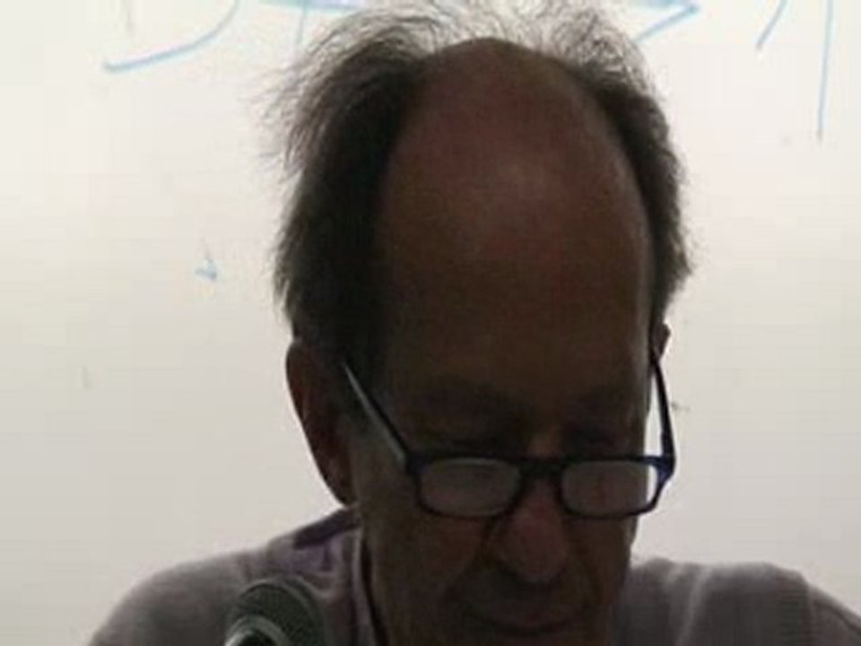 1.GIORGIO AGAMBEN.PARIS 8.LE 25 MARS 11