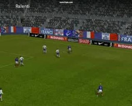 pes - superbe but de trezeguet