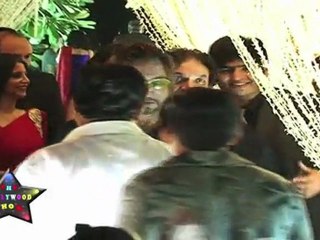 Sanjay Khan At  Vivek Oberoi's  Wedding