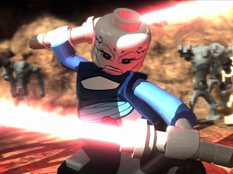LEGO Star Wars III: The Clone Wars - Yoda Backstroke Trailer