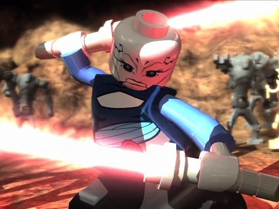 LEGO Star Wars III: The Clone Wars - Yoda Backstroke Trailer