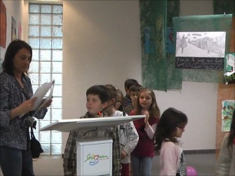 Poem'Express 2011 - lecture de poésie - CP et CE2 de Mme Antérieux