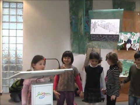 Poem'Express - lecture de poésie CE1 Mme Loubet et Mme Papa