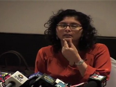 Kiran Rao At Dhobi Ghat's First look