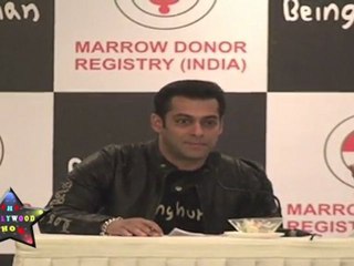 Salman Khan The First Bone Marrow Donor