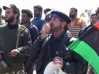 On the front-line at the gates of Ajdabiyah