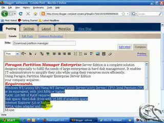 Create post with formatting 4