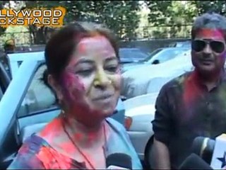 Stars at HOLI Bash !