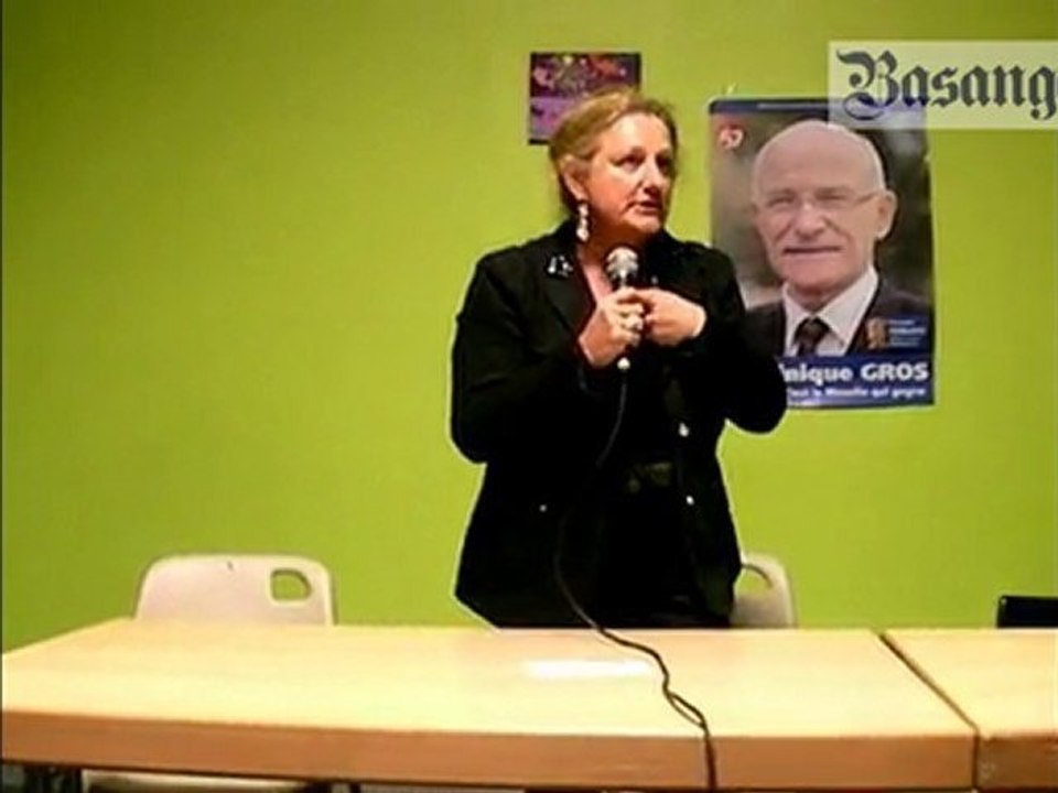 Cantonales Metz 1: Les Verts votent pour Dominique GROS