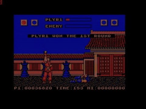 test vidéo Street Fighter 1 Amstrad CPC 6128
