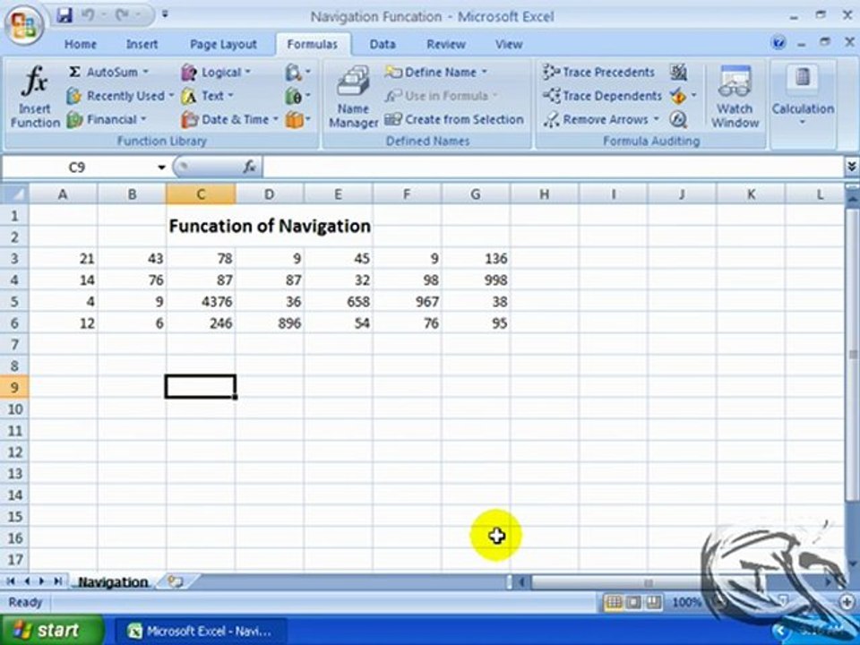 Navigation Funcation 10
