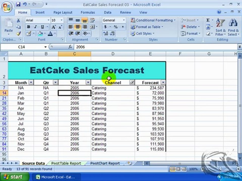 Spread Sheet Formating 18