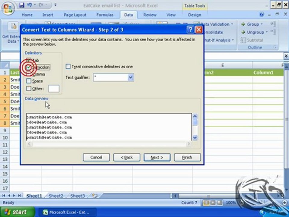 Text To Columns & Justify 21