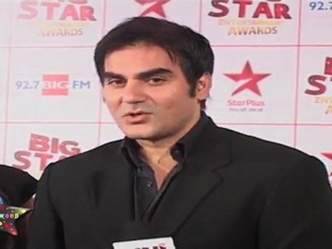 Very Hot Malika Arora & Arbaz khan At Big Star Entertainment Award