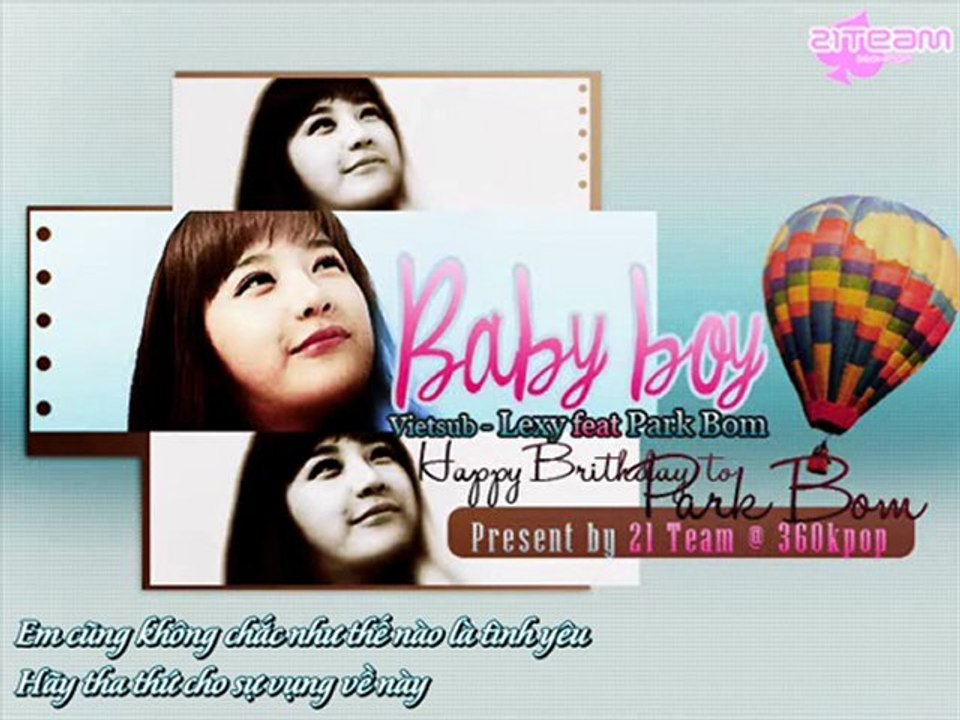 [21Team][Fanmade]Baby Boy-Lexy ft.Park Bom(2NE1)
