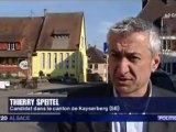 Thierry Speitel - Reportage France 3 Alsace cantonales