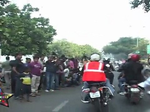 Imported Bikes in A ralley in Mumbai Ride For Safety