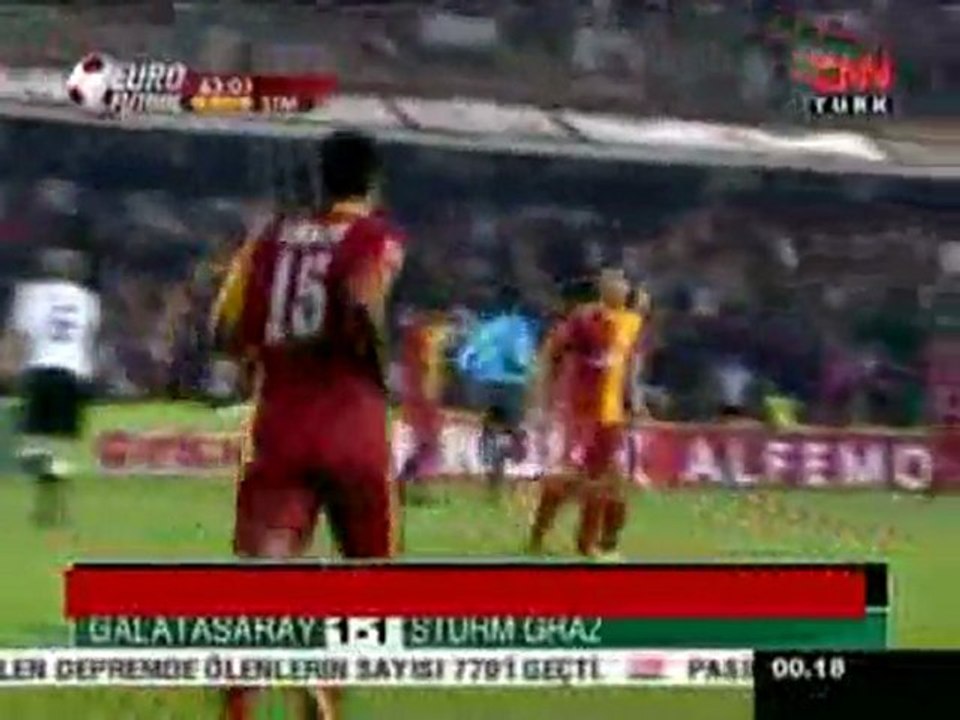 Galatasaray  1 - 1 Sturm Graz