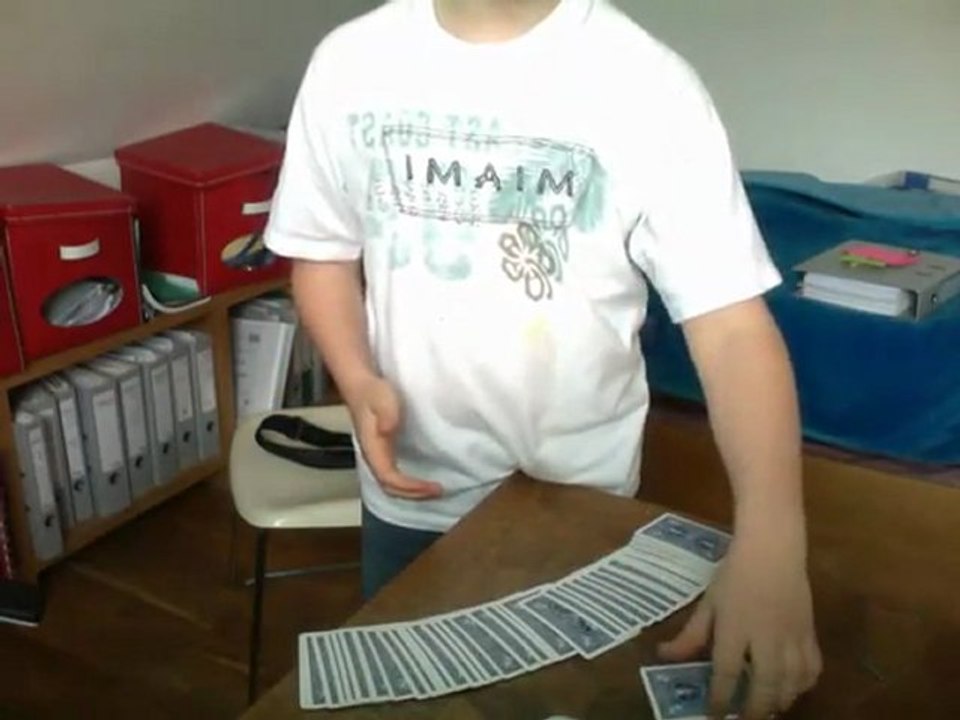 manipulations de cartes:la carte retournée