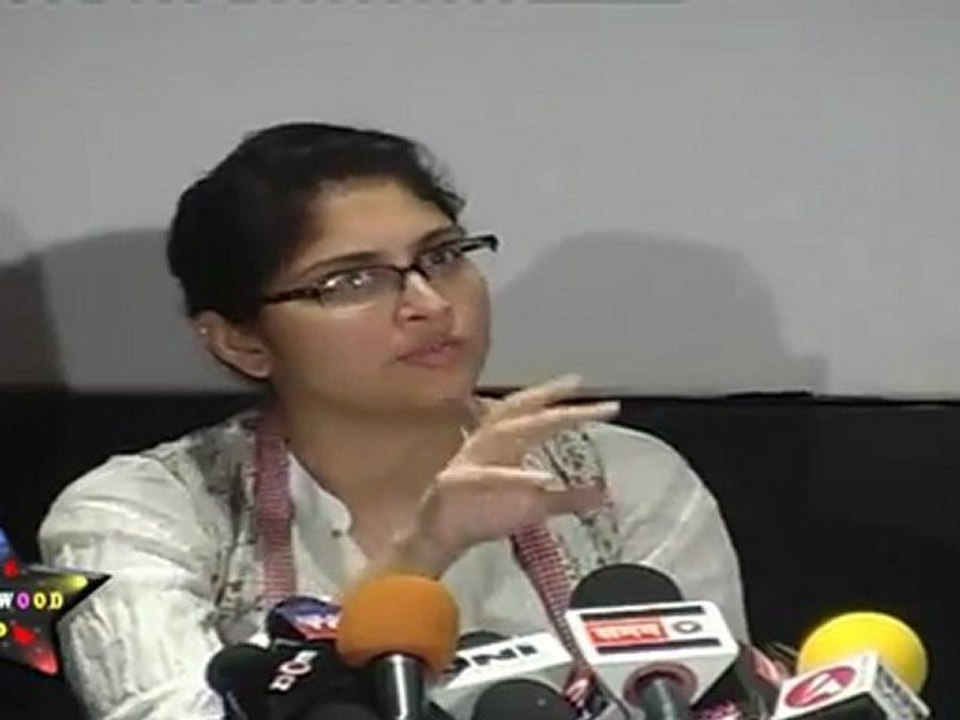 Kiran Rao At 'Dhobi Ghat' Press Meet