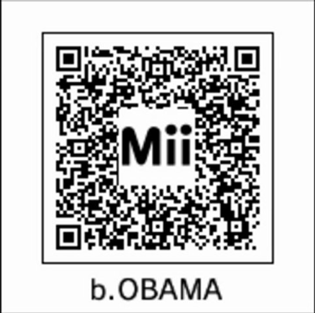 Qr Code Mii B Obama 3ds Video Dailymotion