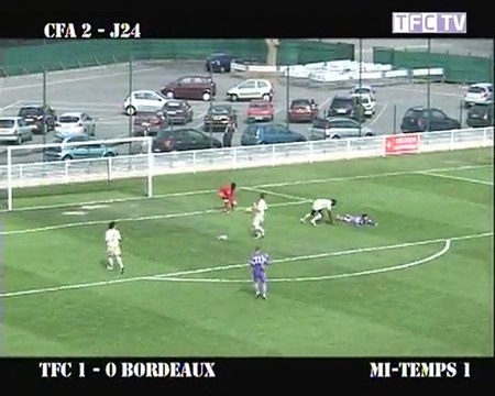 CFA2 J24: TFC-Bordeaux mi-temps 1
