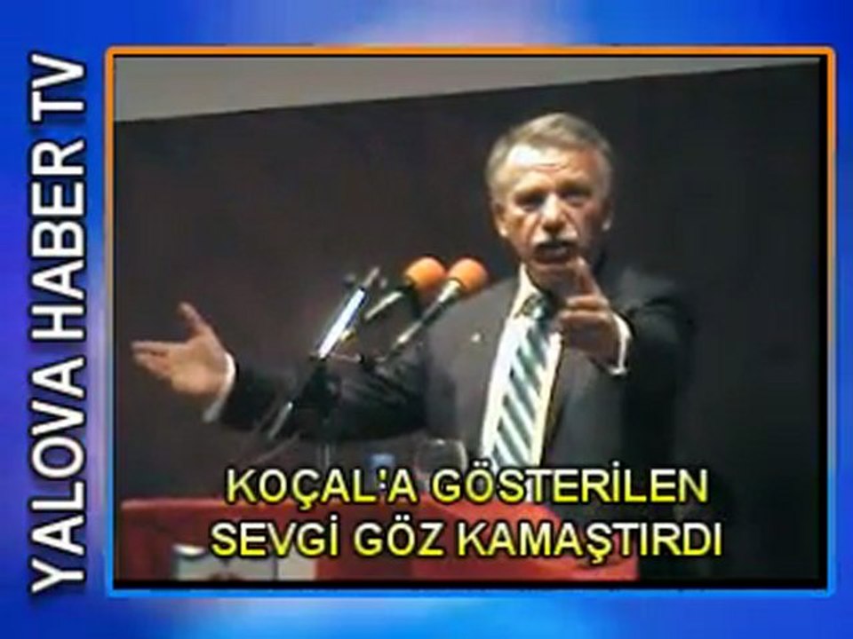 YALOVA BELEDİYE BAŞKANI YAKUP KOÇAL