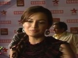 Sexy Diya Mirza In Black Gown At Star Screen Awards 2011