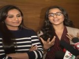 Rani & Vidya at Press Meet Post Release Of 'No One Killed Jessica'
