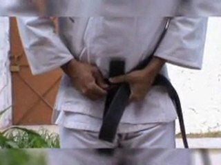 How To Tie A Black Belt.