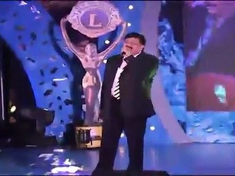 Priynka's Father Sings At 17th Lions Club Gold Awards 2011