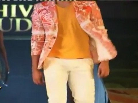 Sexy Male Female Models At Chivas Studio's Fashion Show