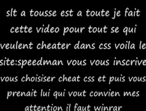 TUO POUR CHEATER DANS CSS