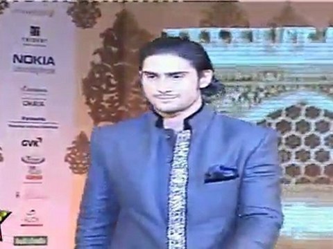 Farhan Akhtar & Pratik Babbar Walk On Ramp At Mijwan Fashion Show