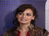 Very Hot Dia Mirza Speaks About Girl Child and Wishes Indian Team Luck