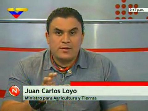 Min. Loyo Aprobados $79 millones para desarrollar proyectos agrícolas