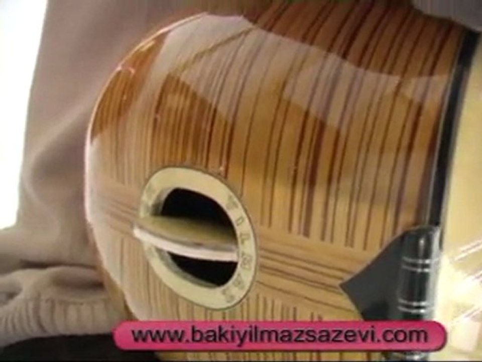 Zebrana uzun sap Bağlama 42cm.