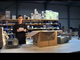 Unpacking a Box when Renting Test Equipment | Electrorent Europe