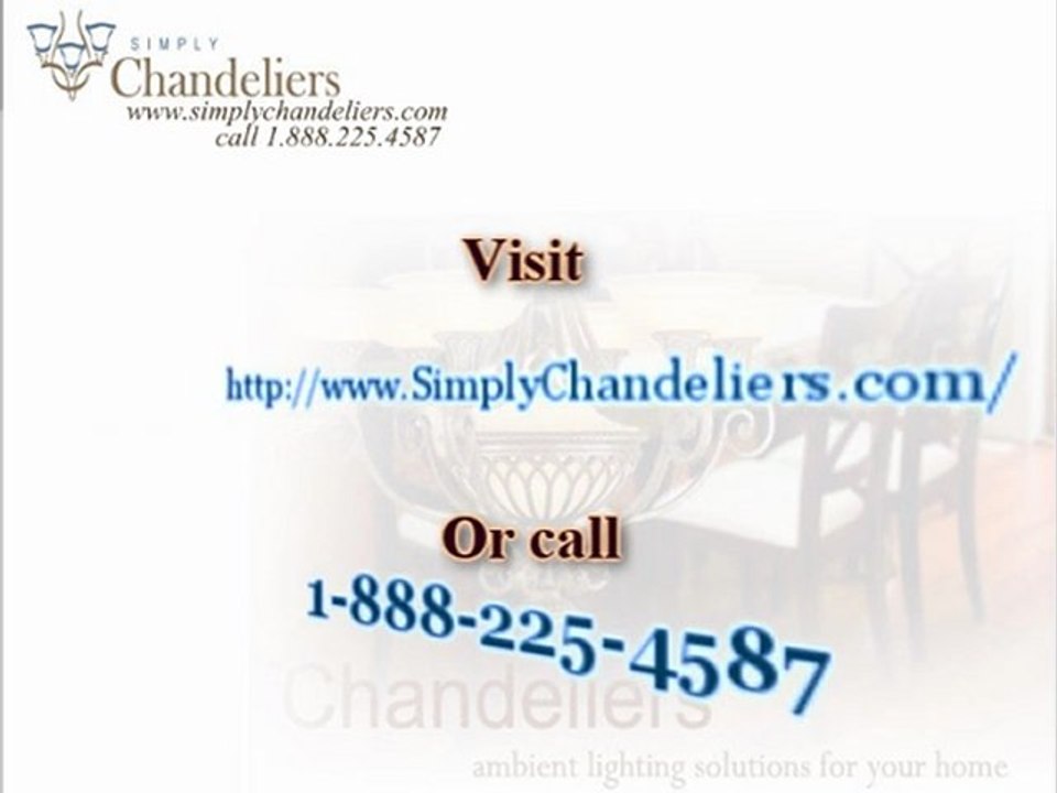 Simple Rustic Wrought Iron Chandelier